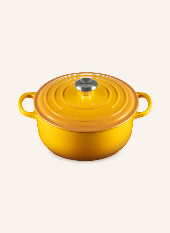 LE CREUSET SIGNATURE Roasting Pan NECTAR