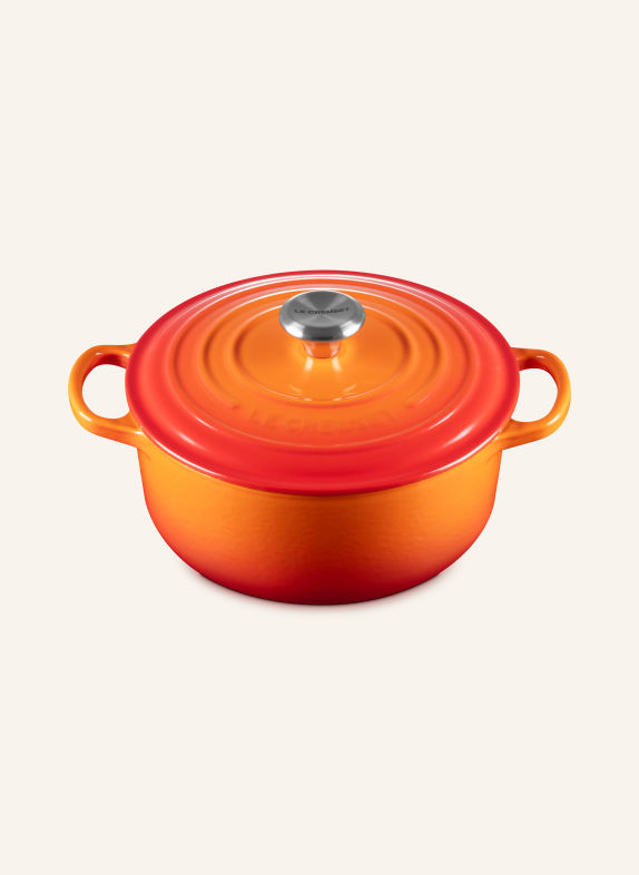 LE CREUSET SIGNATURE Roasting Pan FLAME