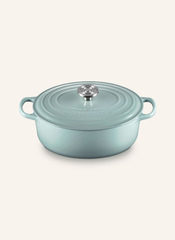 LE CREUSET SIGNATURE Roasting Pan SEA SALT