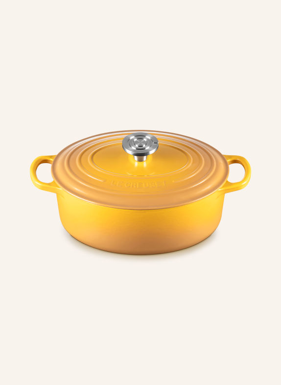 LE CREUSET SIGNATURE Roasting Pan NECTAR