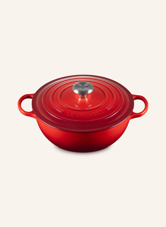 LE CREUSET Bräter LA MARMITE SIGNATURE CERISE