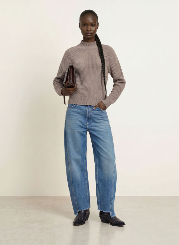 ALLSAINTS SADIE Sweater TAUPE