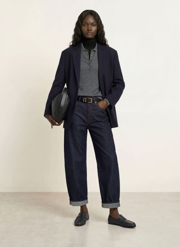ARKET Blazer DONKERBLAUW