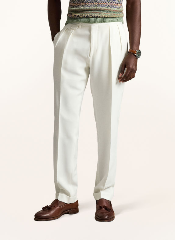 POLO RALPH LAUREN Chino coupe classique BLANC