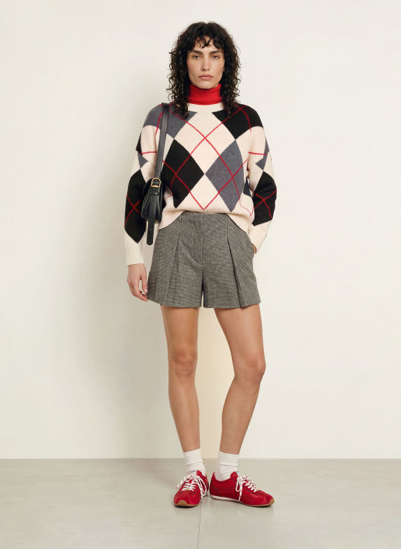 SANDRO Shorts GRAU