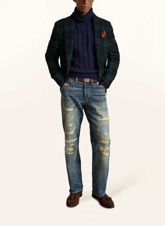 POLO RALPH LAUREN Sakko Modern Fit DUNKELBLAU / DUNKELGRÜN / SCHWARZ