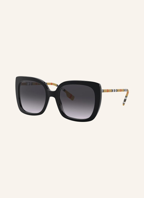 BURBERRY Okulary przeciwsłoneczne BE4323F CAROLL CZARNY/SZARY GRADIENT