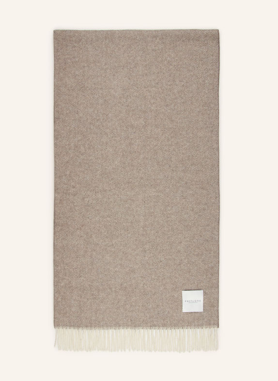 PROFUOMO Schal TAUPE / BEIGE / CREME