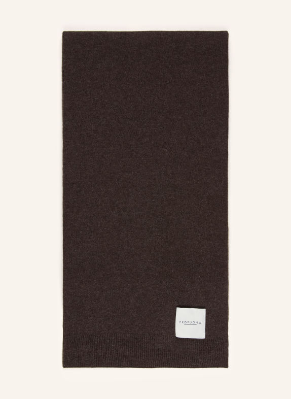 PROFUOMO Schal BRAUN