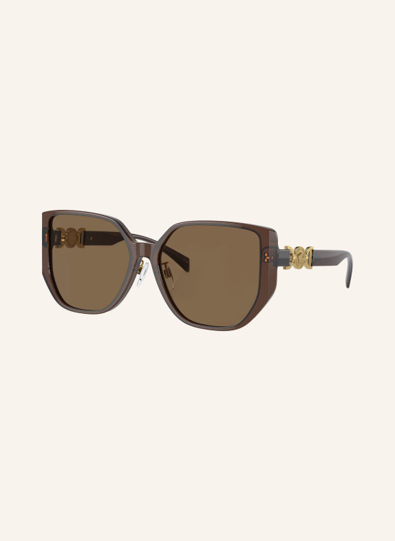VERSACE Sonnenbrille VE4449D TRANSPARENT BROWN/ DARK BROWN