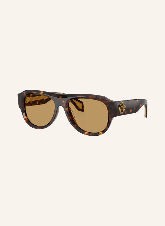 VERSACE Okulary przeciwsłoneczne VE4518U HAVANA/ BRĄZOWY
