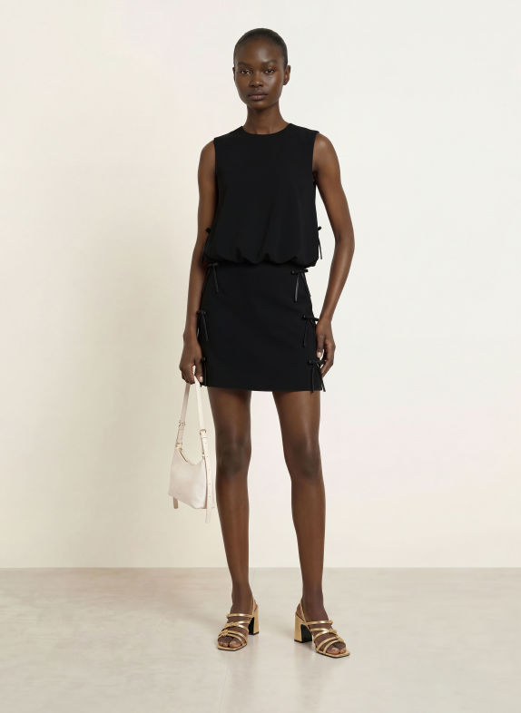 CLAUDIE PIERLOT Rock SCHWARZ
