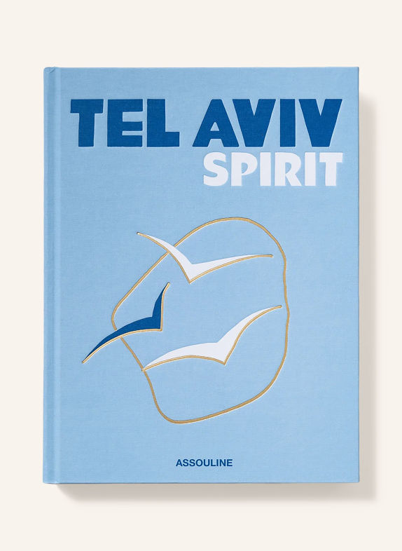 ASSOULINE Book: TEL AVIV SPIRIT LIGHT BLUE / DARK BLUE / WHITE