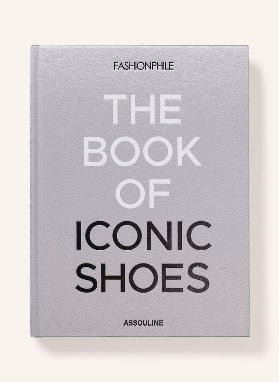 ASSOULINE Book: FASHIONPHILE: THE BOOK OF ICONIC SHOES GRAY / WHITE / BLACK