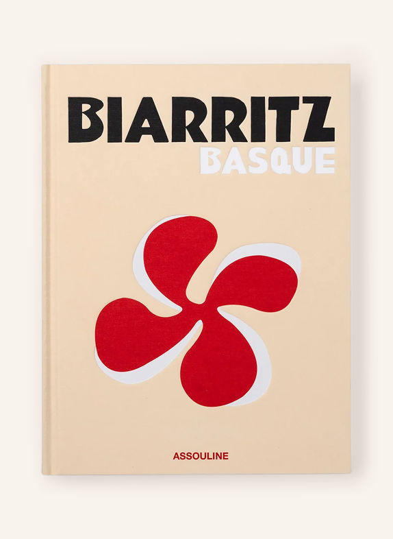 ASSOULINE Book: BIARRITZ BASQUE CAMEL / RED / WHITE