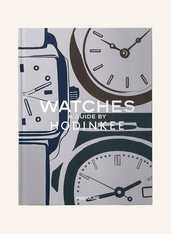 ASSOULINE Book: WATCHES: A GUIDE BY HODINKEE GRAY / WHITE / BLACK