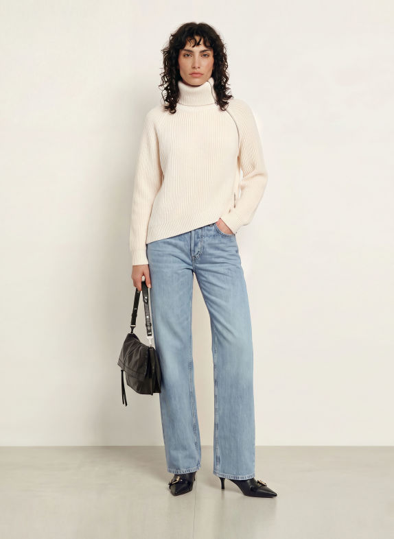 ALLSAINTS Jean droit COHEN 2160 Light Indigo