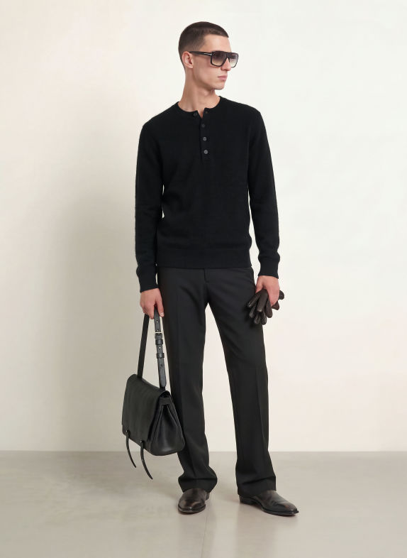 ALLSAINTS WULF Sweater BLACK