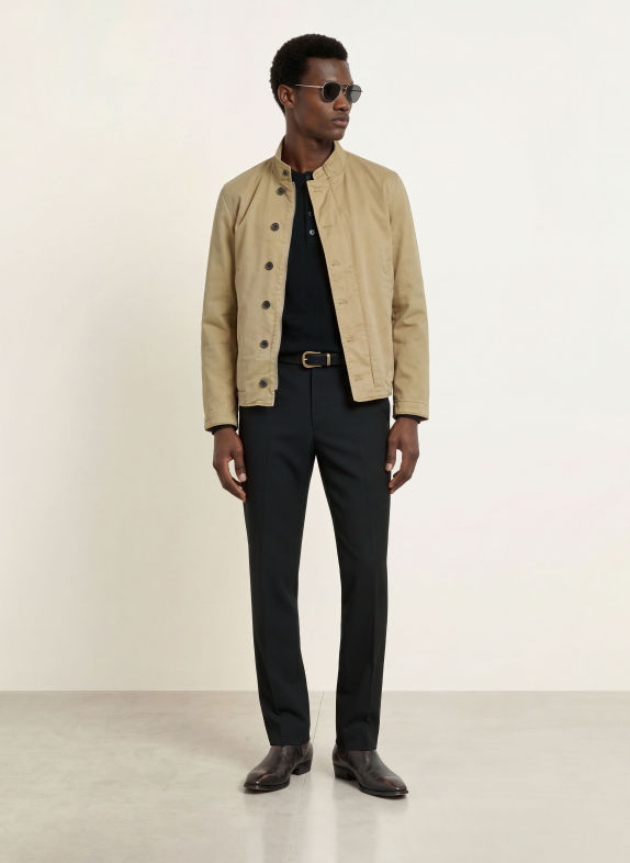 ALLSAINTS Hose BLUNT Tailored Fit SCHWARZ