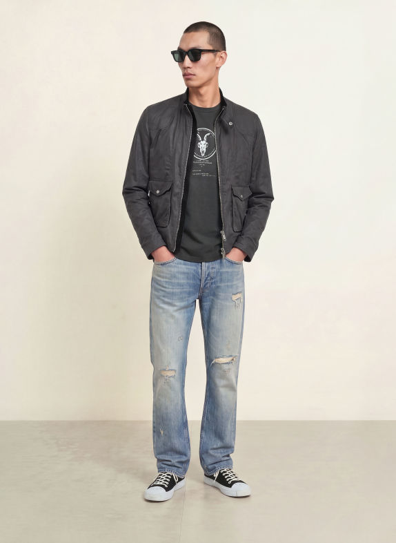 ALLSAINTS Overjacket KIRK DUNKELGRAU