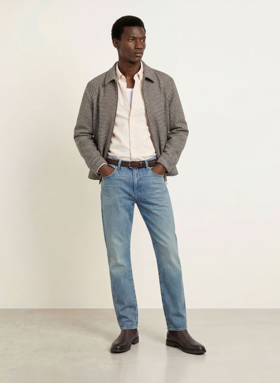 REISS Overjacket PETROV HELLBRAUN / TAUPE / DUNKELGRAU