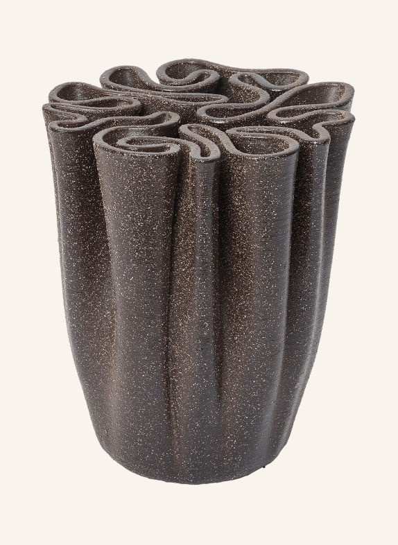Ferm LIVING Vaas DEDALI MARRON FONCÉ