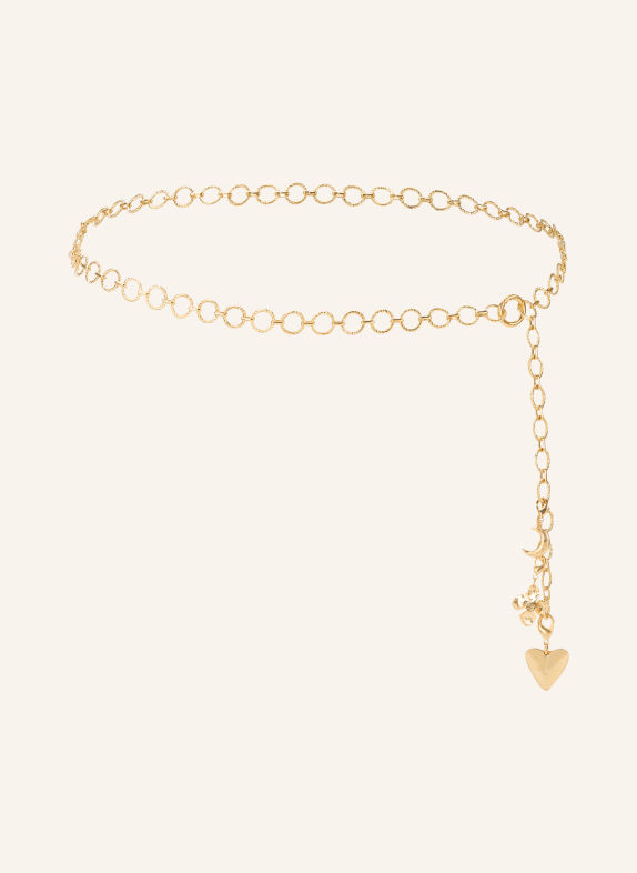 CLAUDIE PIERLOT Kettengürtel GOLD