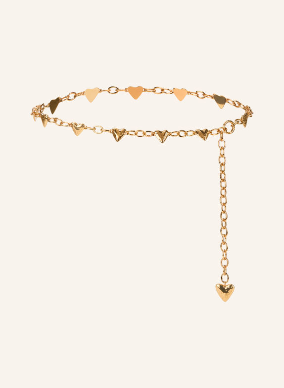 CLAUDIE PIERLOT Kettengürtel GOLD