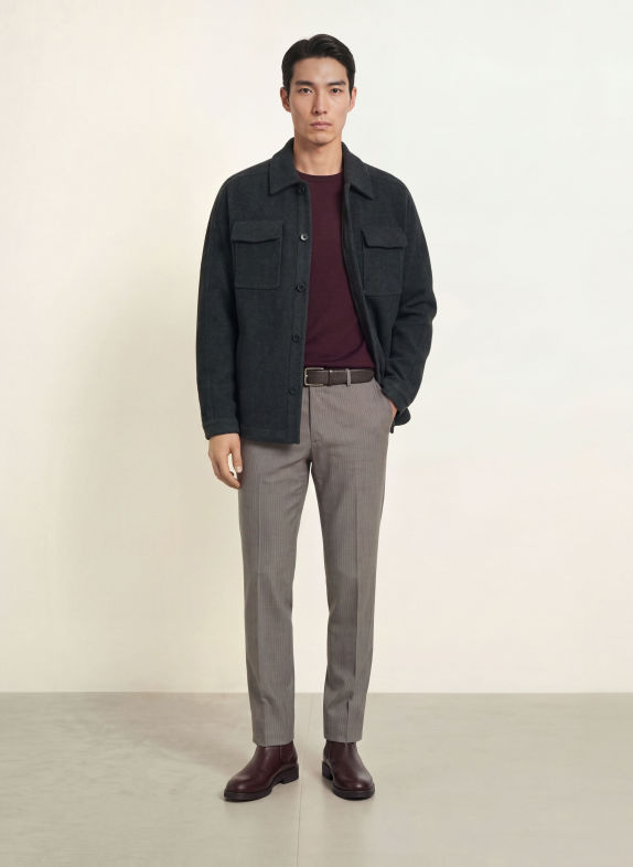 REISS LOCKWOOD Jacket DARK GRAY