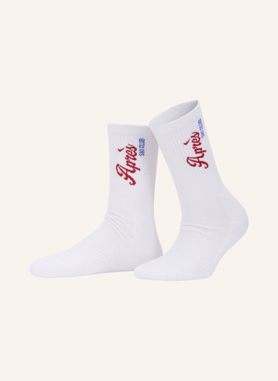 NBDC Socken APRÈS SKI CLUB WEISS / ROT / BLAU