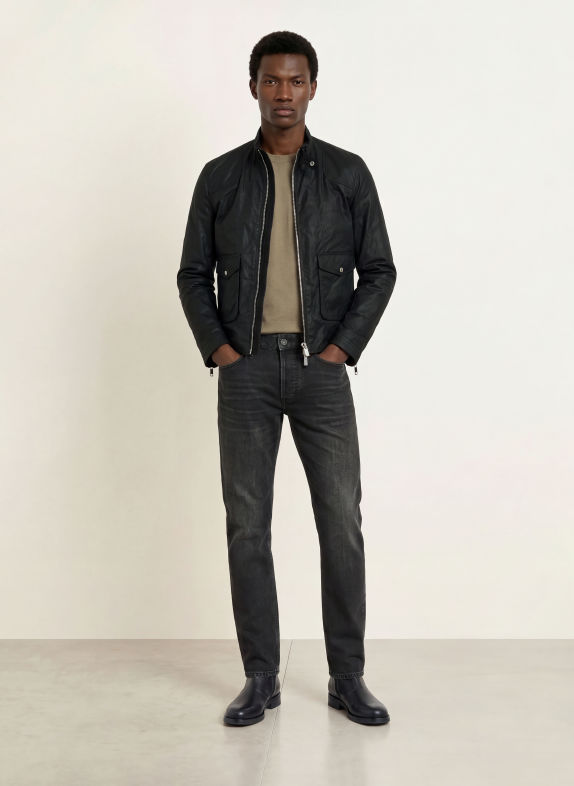 ALLSAINTS Jeans met slanke, rechte pasvorm 162 Washed Black