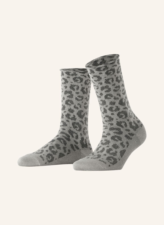 FALKE Socken SHINY mit Glitzergarn 3640 FLINT GREY