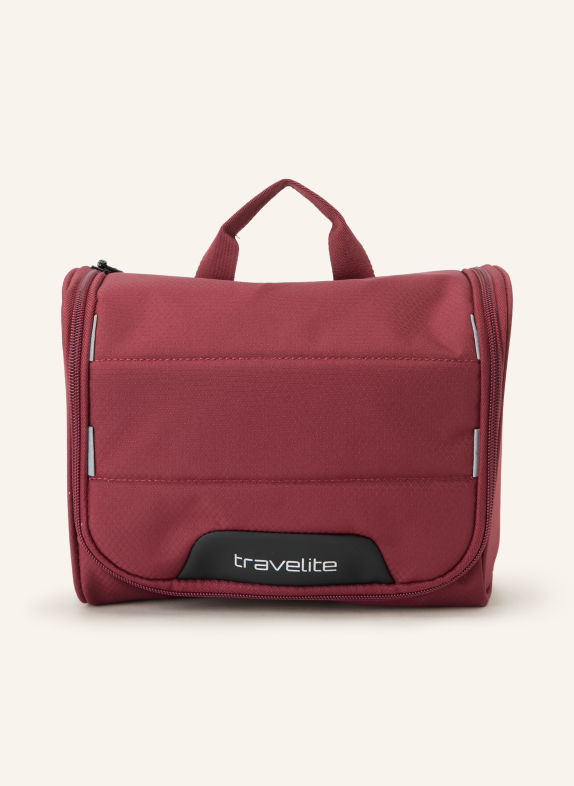 travelite Toaletní taška SKAII TMAVĚ ČERVENÁ