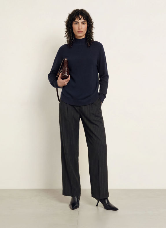 REISS Trui RIVER DONKERBLAUW