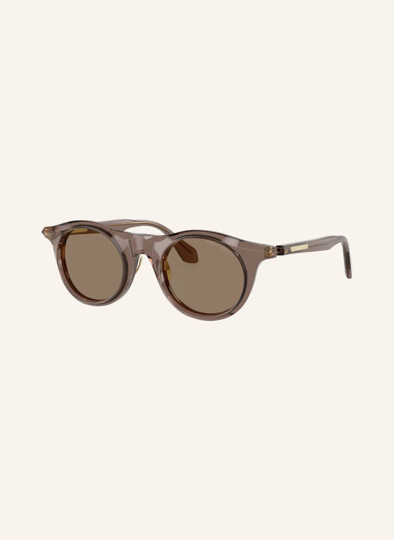 GIORGIO ARMANI Sonnenbrille AR8258 TRANSPARENT BROWN/ BROWN
