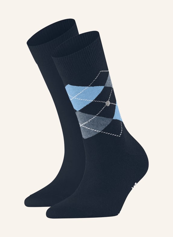 Burlington Ponožky EVERYDAY MIX, 2 páry v balení 6130 PLUM