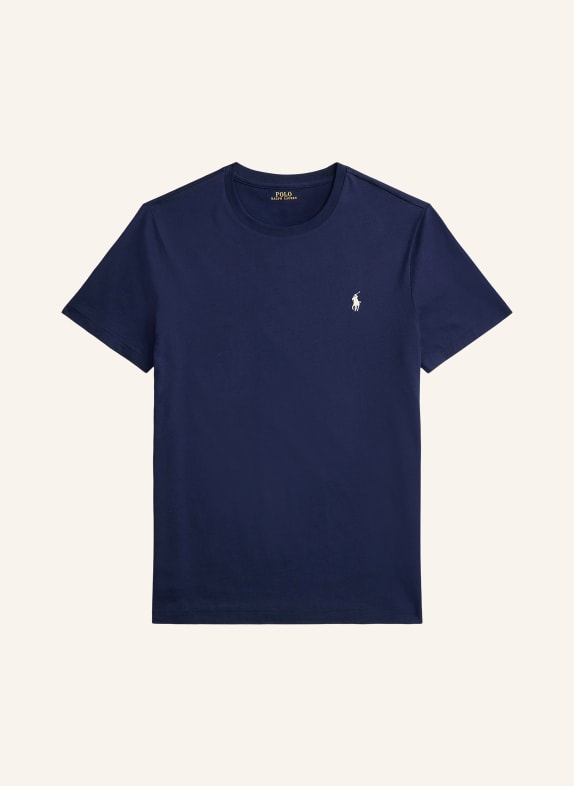 POLO RALPH LAUREN Tričko TMAVĚ MODRÁ / BÍLÁ