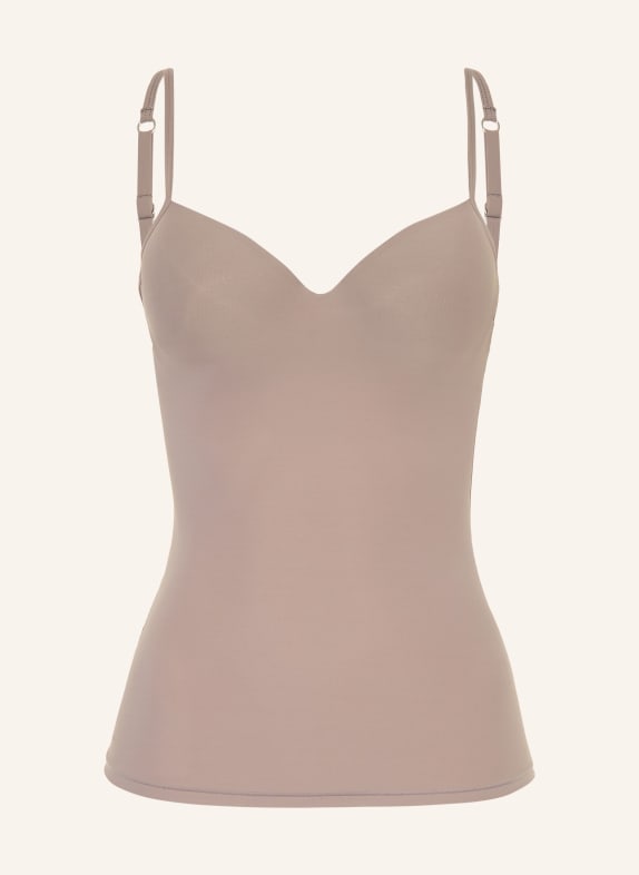 HANRO Podprsenková košilka ALLURE ČERNOŠEDÁ