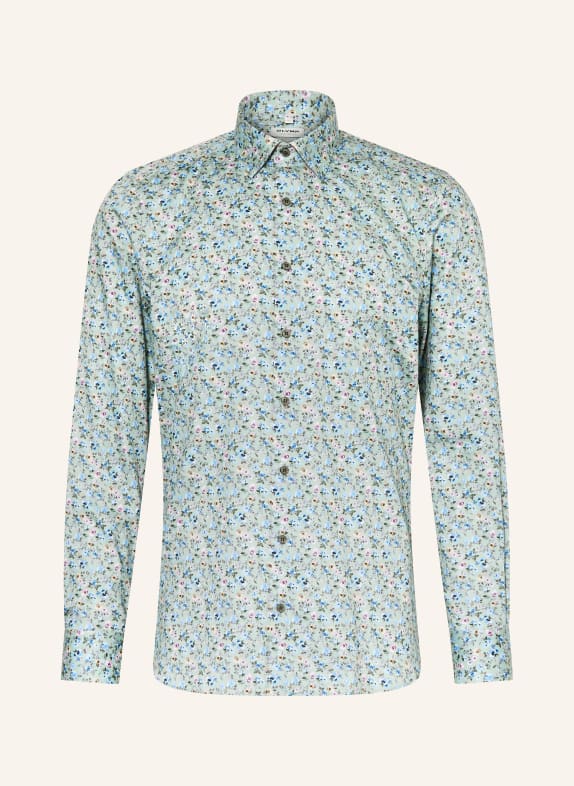 OLYMP Košile Level Five Body Fit SVĚTLE ZELENÁ / SVĚTLE FIALOVÁ / TMAVĚ ŽLUTÁ