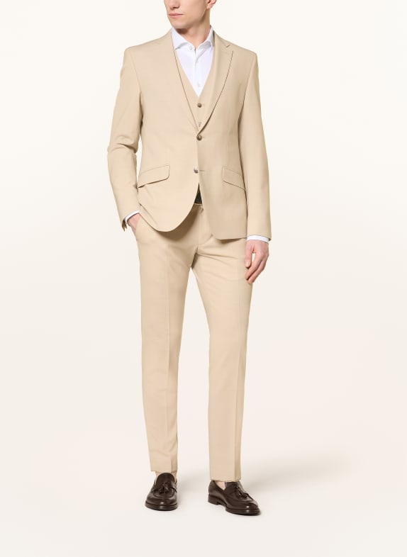 DIGEL move Vest NICOLO Extra Slim Fit 76 BEIGE