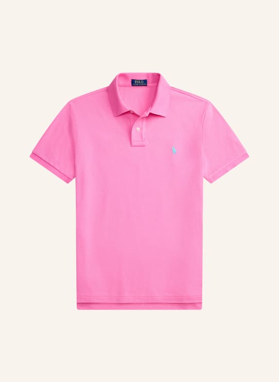 POLO RALPH LAUREN Piqué-Poloshirt Custom Slim Fit PINK
