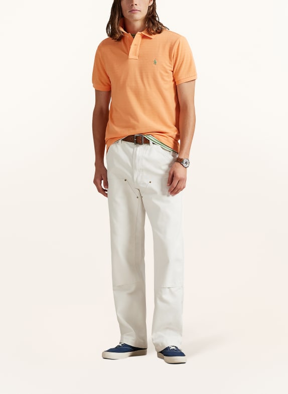 POLO RALPH LAUREN Piqué poloshirt Custom Slim Fit ORANJE