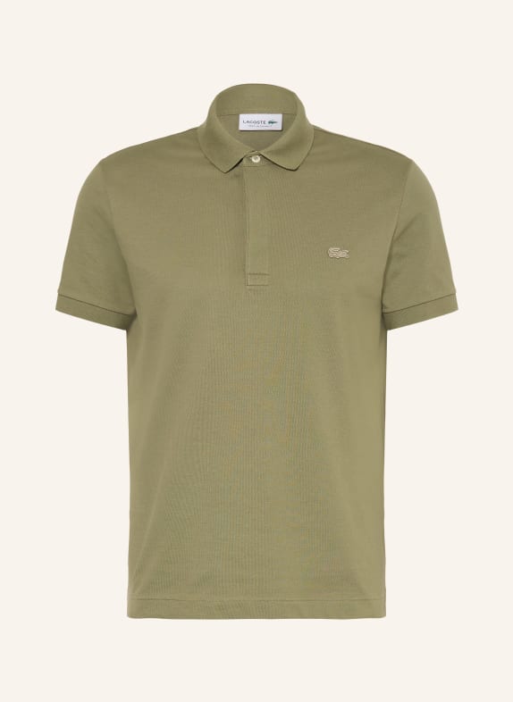 LACOSTE Piqué-Poloshirt OLIV