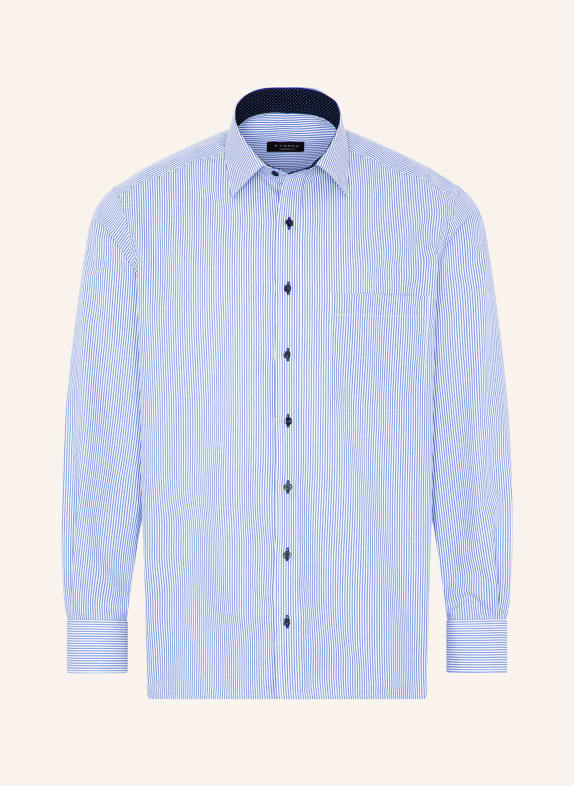 ETERNA Hemd Comfort Fit BLAU / WEISS
