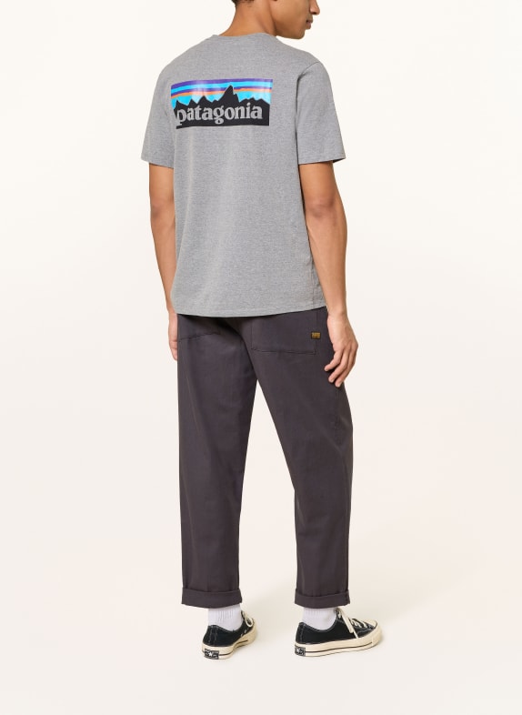 patagonia T-shirt P-6 GRÅ