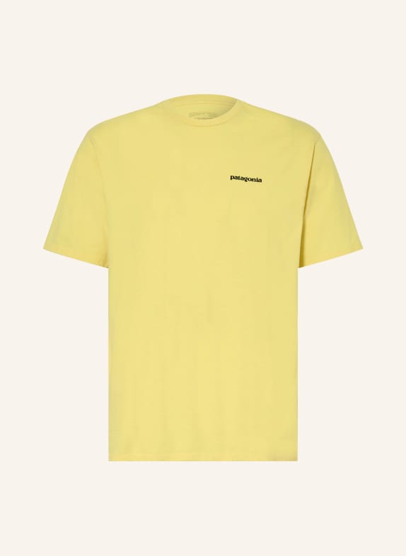patagonia T-shirt P-6 ŻÓŁTY