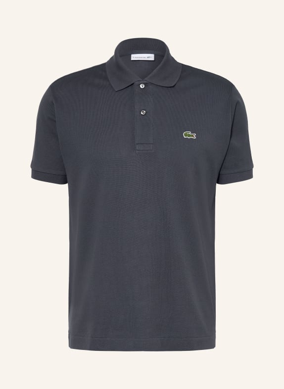 LACOSTE Polokošile z piké Classic Fit TMAVĚ MODRÁ