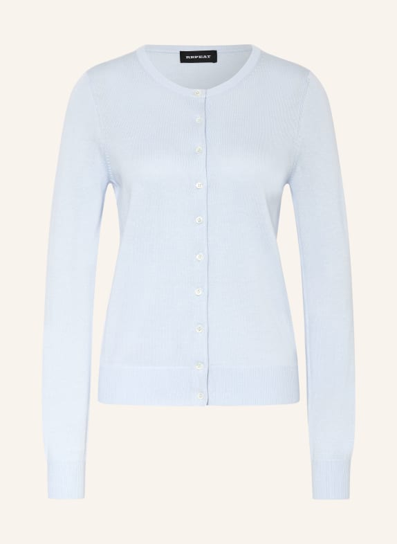 REPEAT Pletený kabátek TMAVĚ MODRÁ