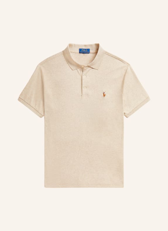 POLO RALPH LAUREN Jersey-Poloshirt Custom Slim Fit BEIGE