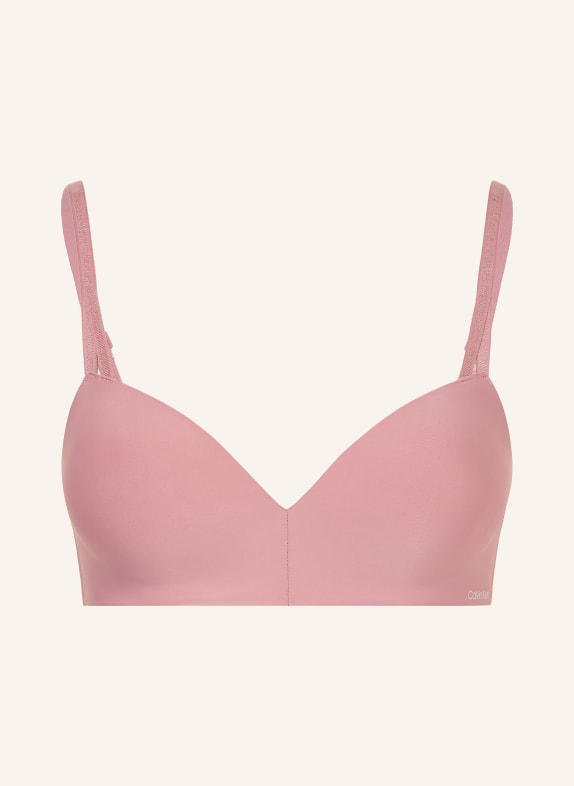 Calvin Klein Push-up podprsenka SEDUCTIVE COMFORT STARORŮŽOVÁ